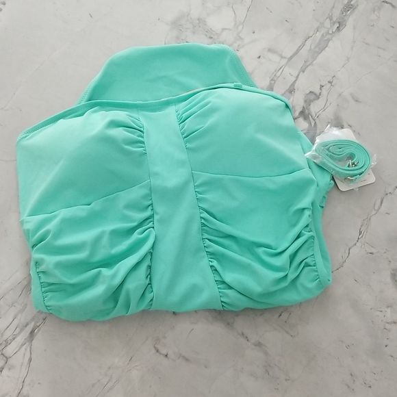 Cabana Life Mint Green One Piece Swimsuit - Picture 15 of 15